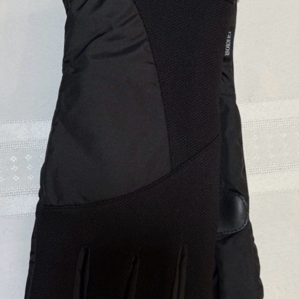 Isotoner Black Smartouch tech Smartdri Stretch XL Gloves